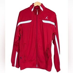 Nike Air Jordan JumpMan red track jacket Size Medium